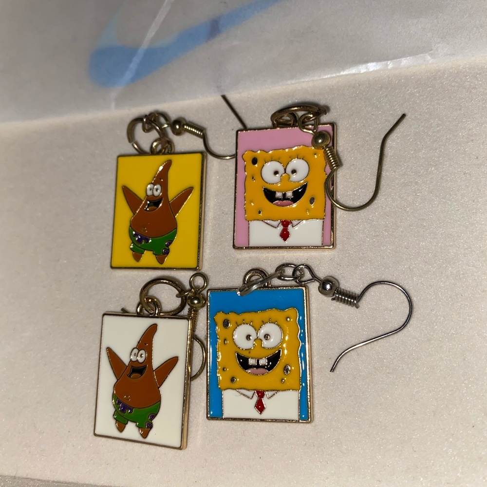 Handmade SpongeBob Earrings